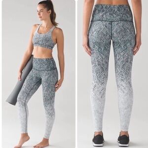 Lululemon Wunder Under High Rise Dazzle Alpine